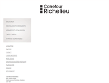 Tablet Screenshot of carrefourrichelieu.com